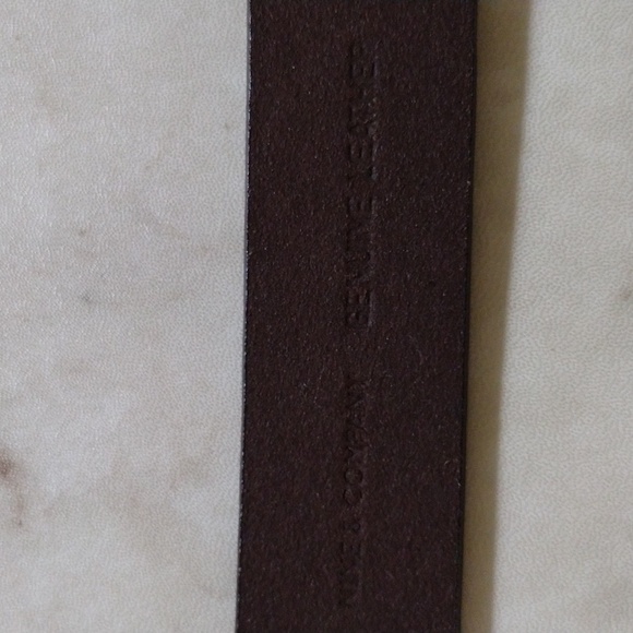 Nine & Company genuine leather belt. - Picture 2 of 6